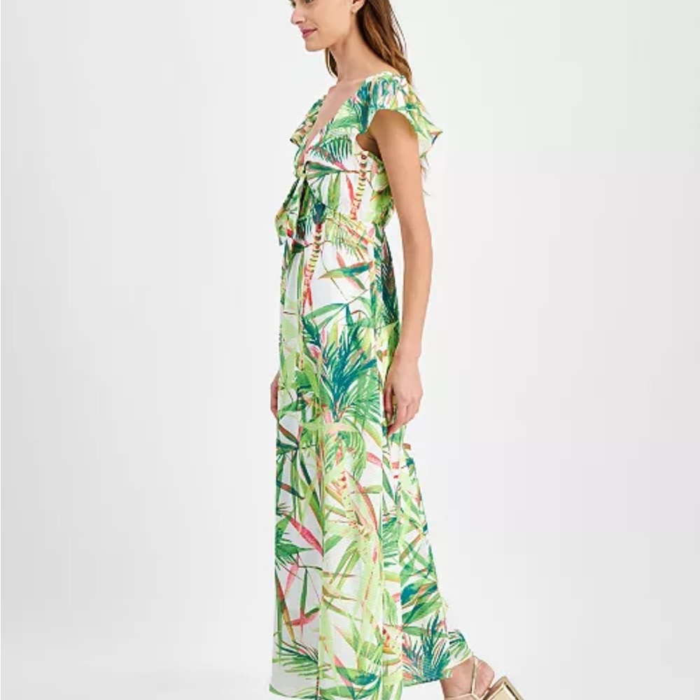 Taylor women’s printed flutter sleeve maxi dress 8 - Picture 3 of 15